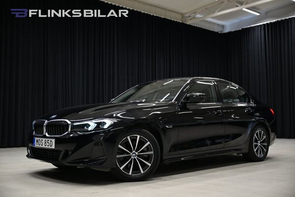 BMW 330 e xDrive Sedan 292HK Navi|Widescreen|LED|Lågmil - 2023