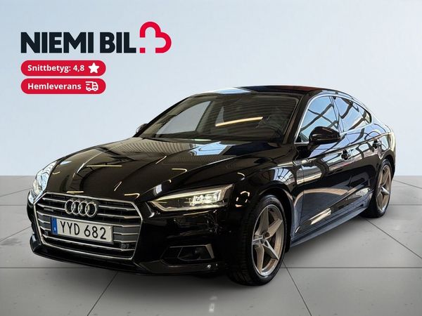 Audi A5 Sportback 2.0 TDI quattro S&V-hjul/Drag/Dvärm/Psens - 2019