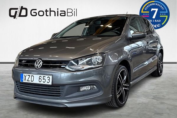 Volkswagen Polo 5-dörrar 1.2 TSI Masters R-Line Farthållare PDC AC - 2014