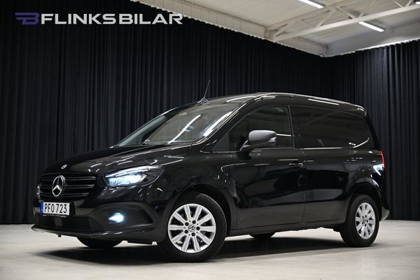 Mercedes Citan 110 CDI Automat|Nedlackad|LED|Drag|FjärrstyrdVärmare - 2023