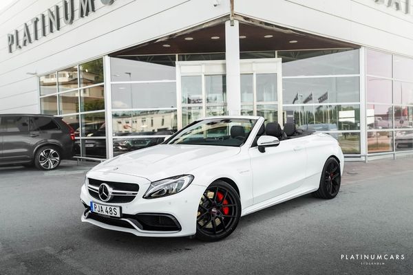 Mercedes C63 AMG S Cabriolet / Sportavgas / Burmester - 2017