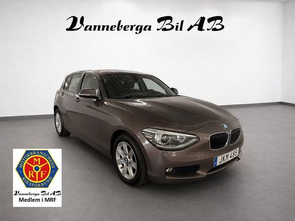 BMW 118 d 5-dörrars Steptronic Euro 5 - 2014
