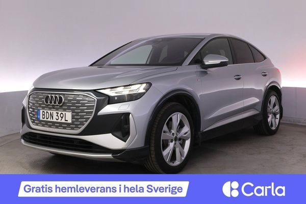 Audi Q4 e-tron 55 Sportback quattro S-line Läder Sonos BSM - 2024