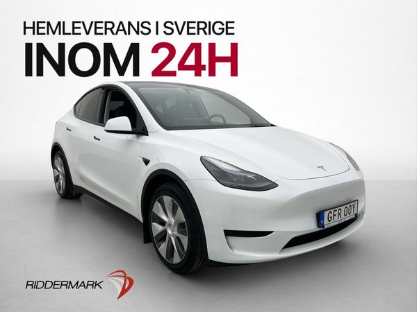 Tesla Model Y Standard Range Värmepump Drag Autopilot Pano - 2023