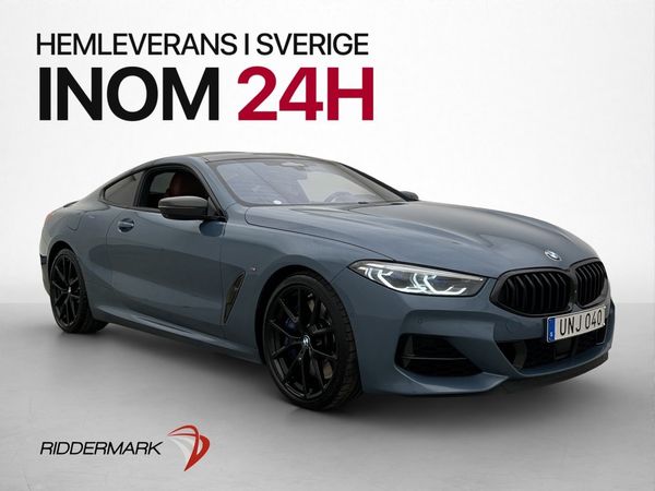 BMW M850 i xDrive 530hk B&W Kolfiber HuD Navi 360° - 2019