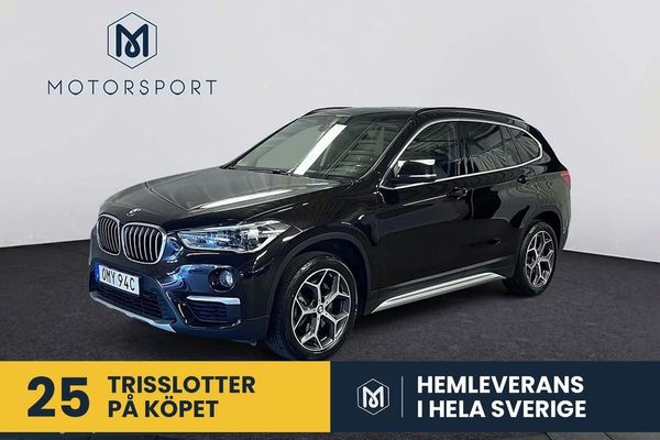 BMW X1 xDrive20d Aut xLine Dragkrok Farth 4WD Panorama HUD - 2019