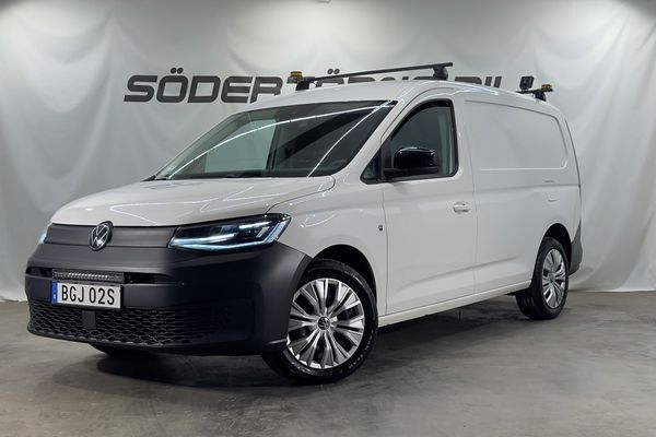 Volkswagen Caddy Maxi Cargo 2.0 TDI 4M DRAG KAMERA VÄRMARE MOMSBIL - 2024