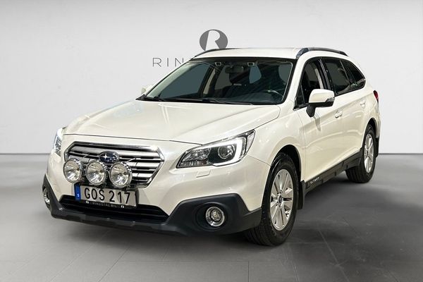 Subaru Outback 2.0D 150 HK AUT 4WD 1ÄGARE NYSERV SKINN EXTRALJUS 0.53L - 2015