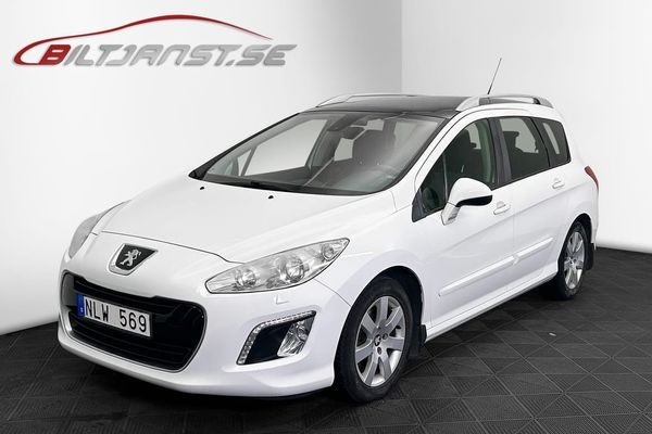 Peugeot 308 SW ALLURE | DRAGKROK | FARTHÅLLARE | NYBES - 2012