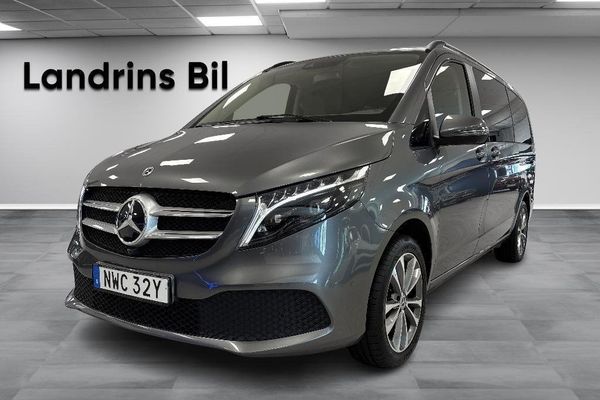 Mercedes V300 d 4MATIC 7-Sits 360Kamera Värmare Burmester - 2023