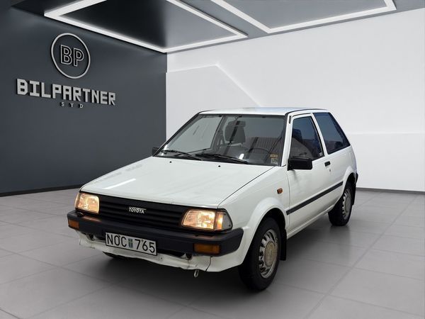 Toyota Starlet 3-dörrar 1.3/Ränta 1.95% - 1988