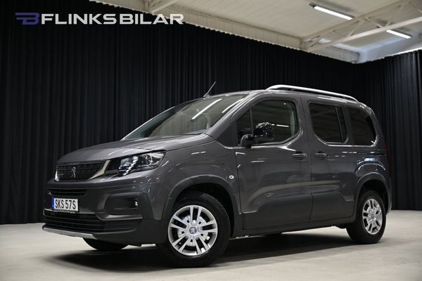 Peugeot Rifter 1.5 BlueHDi 130HK Automat|5-Sits|Drag|Värmare|Lågmil - 2022