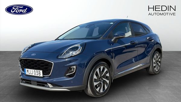 Ford Puma TITANIUM 1.0 Ecoboost |Backkamera|Dragkrok|Låg skatt| - 2023