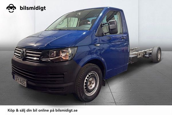 Volkswagen Transporter Chassi T30 2.0 TDI 3-sits Komfortpkt Fhållare MOMS 150h - 2017