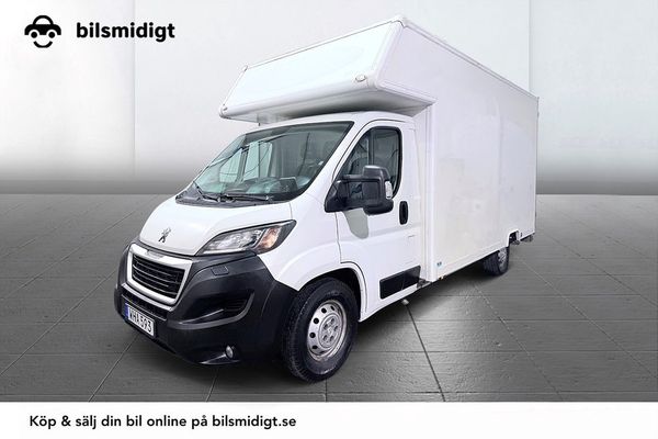 Peugeot Boxer Chassi 335 2.0 Flyttbil Drag 3-sits Kamera Värmare MOMS - 2018