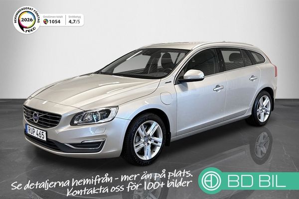 Volvo V60 D5 Plug-In Hybrid Twin Engine AWD Summum Helskinn Drag - 2017