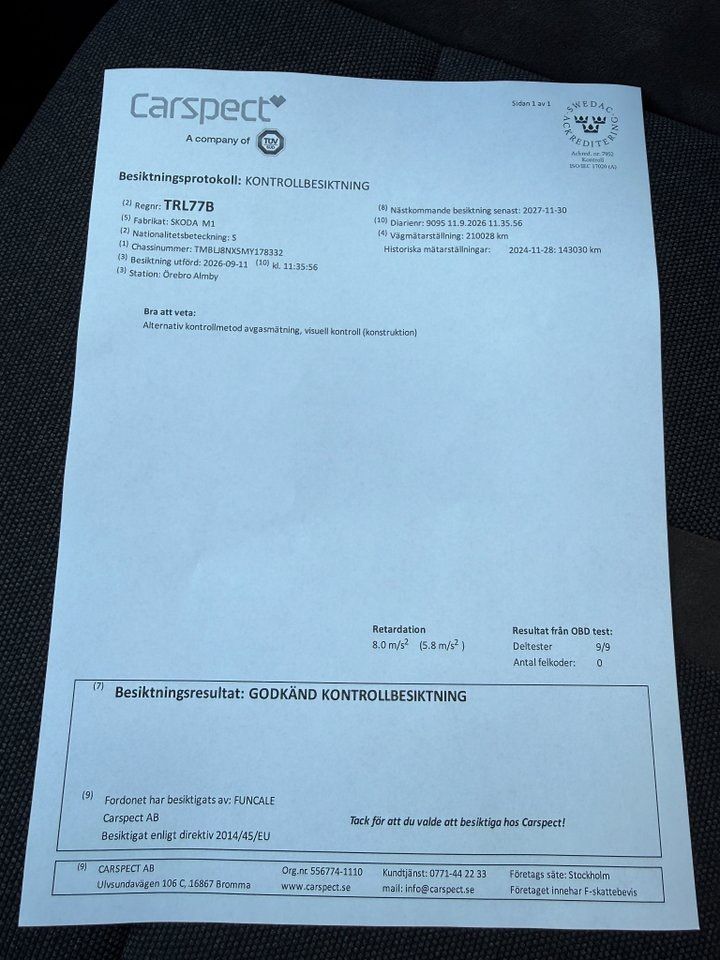 Skoda Octavia bild 17