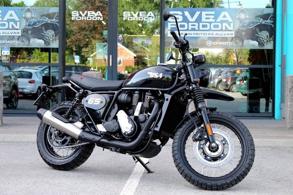 BSA Scrambler 650 RAVEN BLACK | RÄNTEFRITT - 2026