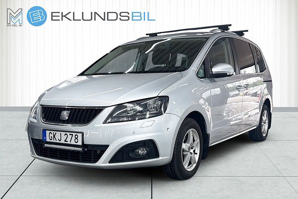 Seat Alhambra 2.0 TDI 7-sits Automat D-krok Värm PDC NYBES Nyserv - 2014