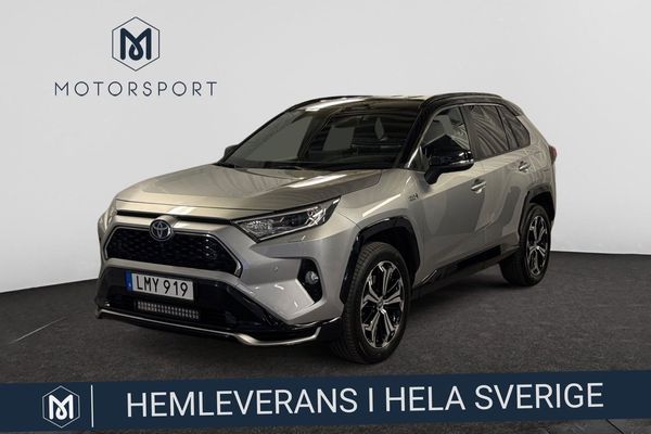 Toyota RAV4 Plug-in AWD Style Premium Dragkrok Adp-fart Navi Kamera - 2021