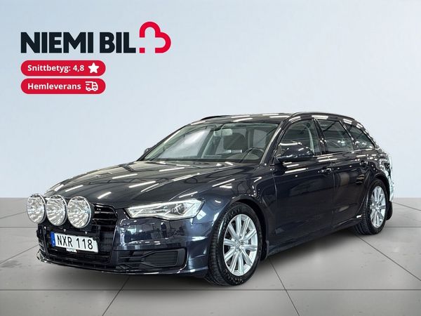 Audi A6 Quattro 3.0 TDI V6 S&V-hjul/Dvärm/Kamera/Farthållare - 2016