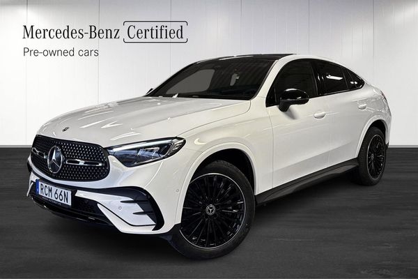 Mercedes GLC300 DE 4M COUPÉ | AMG | PANO | ELSTOLAR | RATTVÄRME - 2025