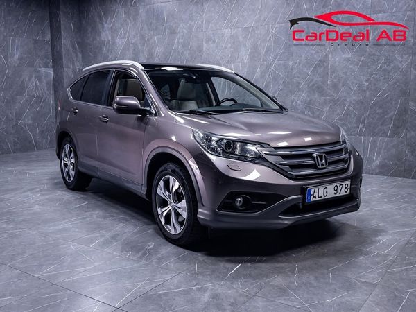 Honda CR-V 2.2 i-DTEC 4WD Värmare Pano Skinn Kamera Elstol Keyless - 2014