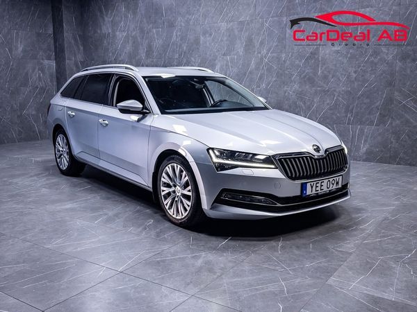 Skoda Superb Kombi 2.0 TDI 150hk Kamera CarPlay Minnesstol Drag MOMS - 2020