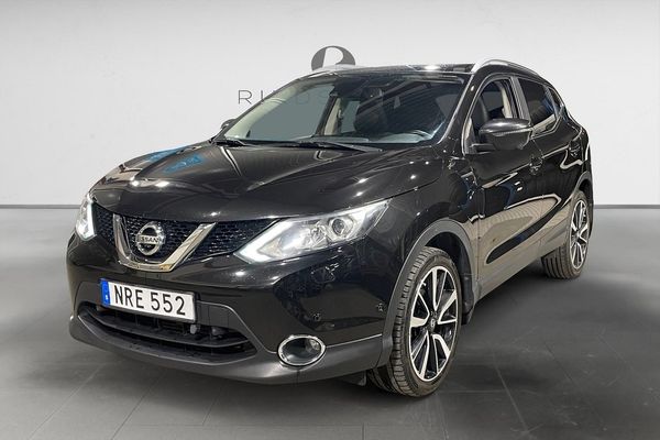 Nissan Qashqai 1.6 dCi 130 HK AUT TEKNA 360° NAVI DRAG PANO NYSERV - 2014