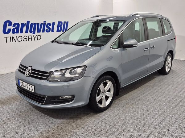 Volkswagen Sharan 4MOTION Premium TDI 140HK 4x4 7-Sits Panorama Läder - 2015