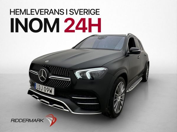 Mercedes GLE350 de 4M AMG Pano Burmester 360° Värmare - 2021