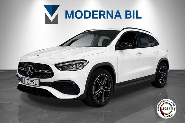 Mercedes GLA200 d 4M AMG Line Nyservad Night Premiumpaket Värmare - 2023