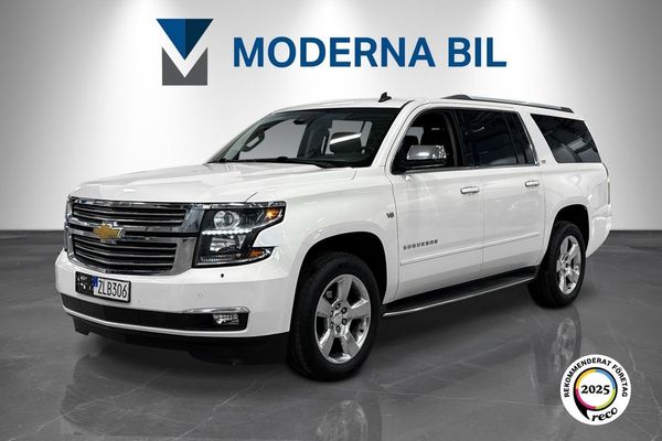 Chevrolet Suburban 5.3 V8 4WD Hydra-Matic 7-sits Drag Bose Pano Skinn Bkam - 2015