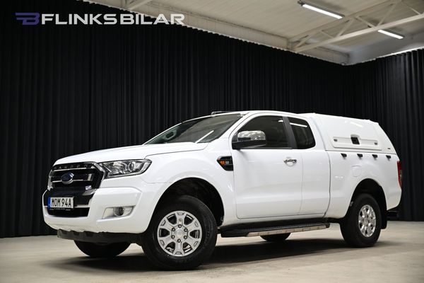 Ford Ranger 2.2 TDCi 160HK Automat|Kåpa|Drag|Värmare|EnÄgare|Lågmil - 2019