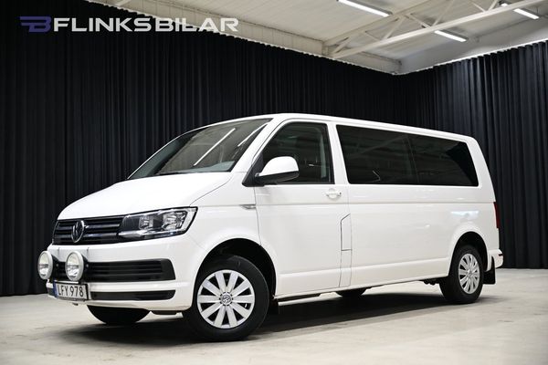 Volkswagen Caravelle DSG 150HK L2 9-Sits|Drag|Backkamera|M/K-Värmare|EnÄgare - 2016