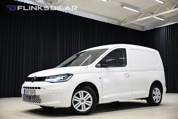 Volkswagen Caddy TDI DSG 122HK Nedlackad|LED|Inredning|Värmare|Leasbar - 2023