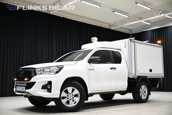 Toyota Hilux 2.4 AWD 150HK Servicebil|Kåpa|Inredd|MktUtrustning|Moms - 2020
