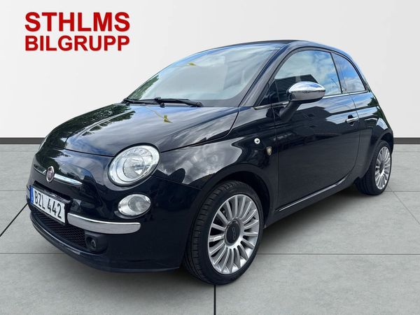 Fiat 500 C 1.2 8V Lounge Eu6 AC Skinn Cab - 2014