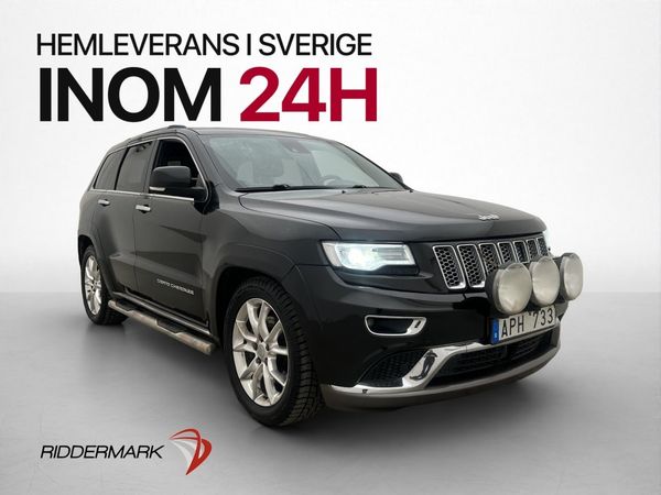 Jeep Grand Cherokee 3.0 V6 4WD Summit Pano Skinn Kamera Drag - 2014