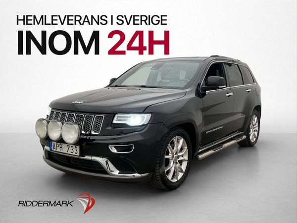 Jeep Grand Cherokee 3.0 V6 4WD Summit Pano Skinn Kamera Drag - 2014