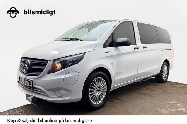 Mercedes e-Vito Tourer 129 3.5t CCS 2xSidodörr Inredd Kamera 3-sits 204 - 2022