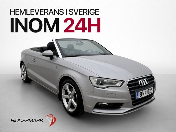 Audi A3 Cabriolet 1.4 TSI 125hk Farthållare 0.53l/mil - 2015