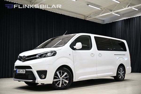 Toyota Proace Verso 2.0 D-4D 122HK Lång|Automat|8-Sits|Dubbeldörr|SeUtr!! - 2021