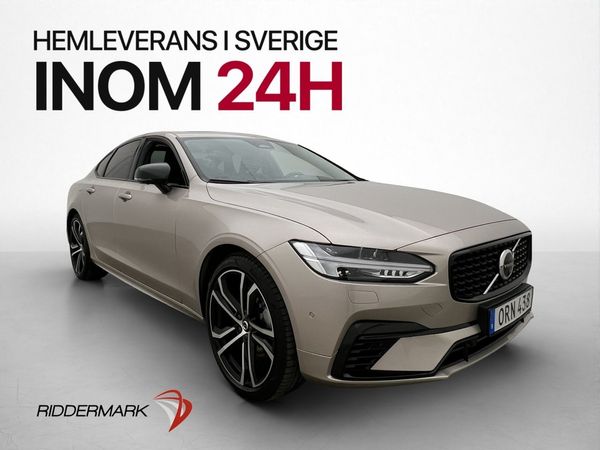 Volvo S90 T8 AWD 456hk Ultimate Dark Pano B&W 360° Värmare - 2024