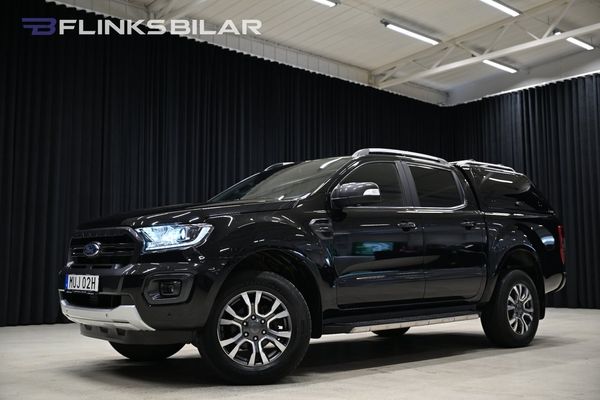 Ford Ranger 213HK Automat|Wildtrack|Kåpa|Drag|Värmare|Moms|SeUtr!! - 2021