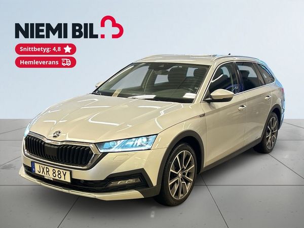 Skoda Octavia Scout 2.0 TDI MOMS/Rattvärme/Backkamera/Adaptiv Fart/Drag/SoV - 2022