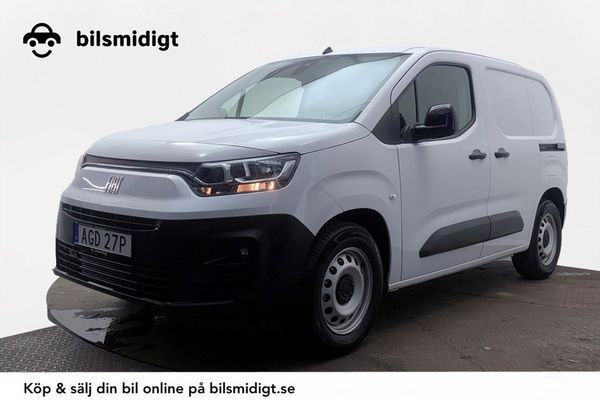 Fiat E-Doblo doblò-e Skåp L1 Plus 2xSidodörr CCS Navi Kamera ENDAST 5 MIL - 2023