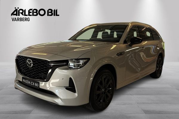 Mazda CX-80 PHEV Homura COSO / Vinterhjul och 50.000kr i rabatt - 2026
