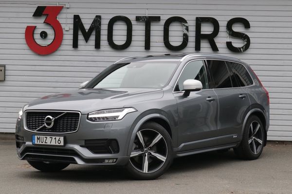 Volvo XC90 D5 AWD R-Design Panorama 7-sits Luftfjädring Drag - 2016