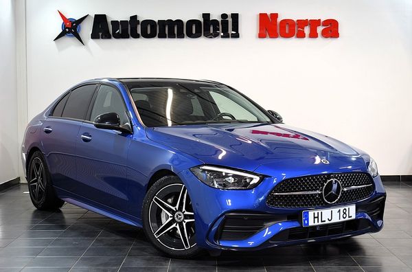 Mercedes C300 9G-Tronic AMG Line 360/Pano/Burmeister/Blis/Adaptiv - 2022